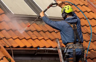 Démoussage et hydrofuge de toiture à Landos